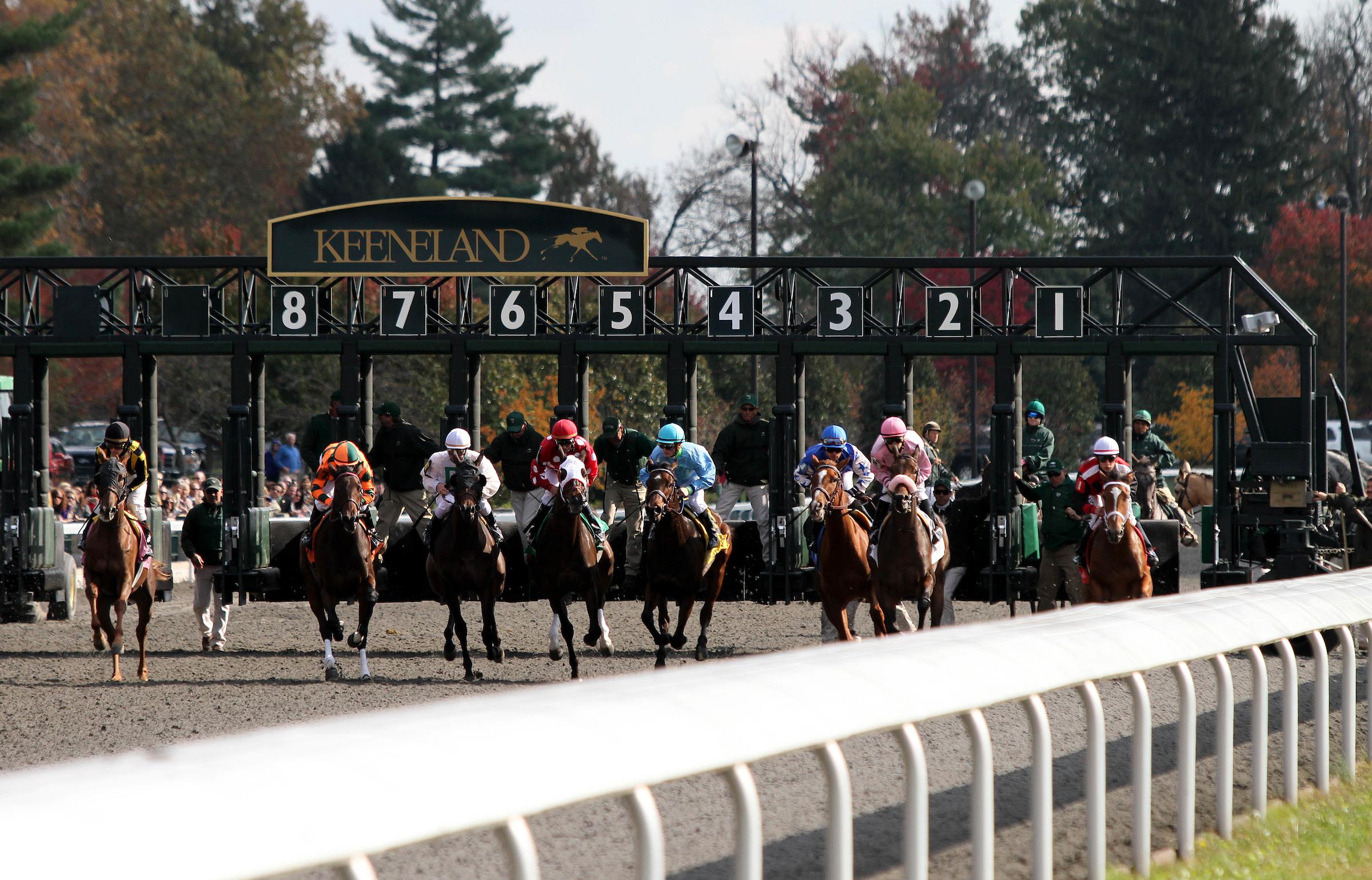 Keeneland, inner rail, Jockey Safety, Eclipse Sportswire